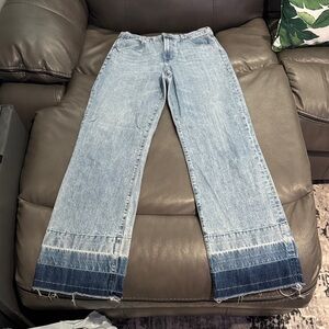 J Brand Light and Dark Blue Flare Jeans. Women’s size 29